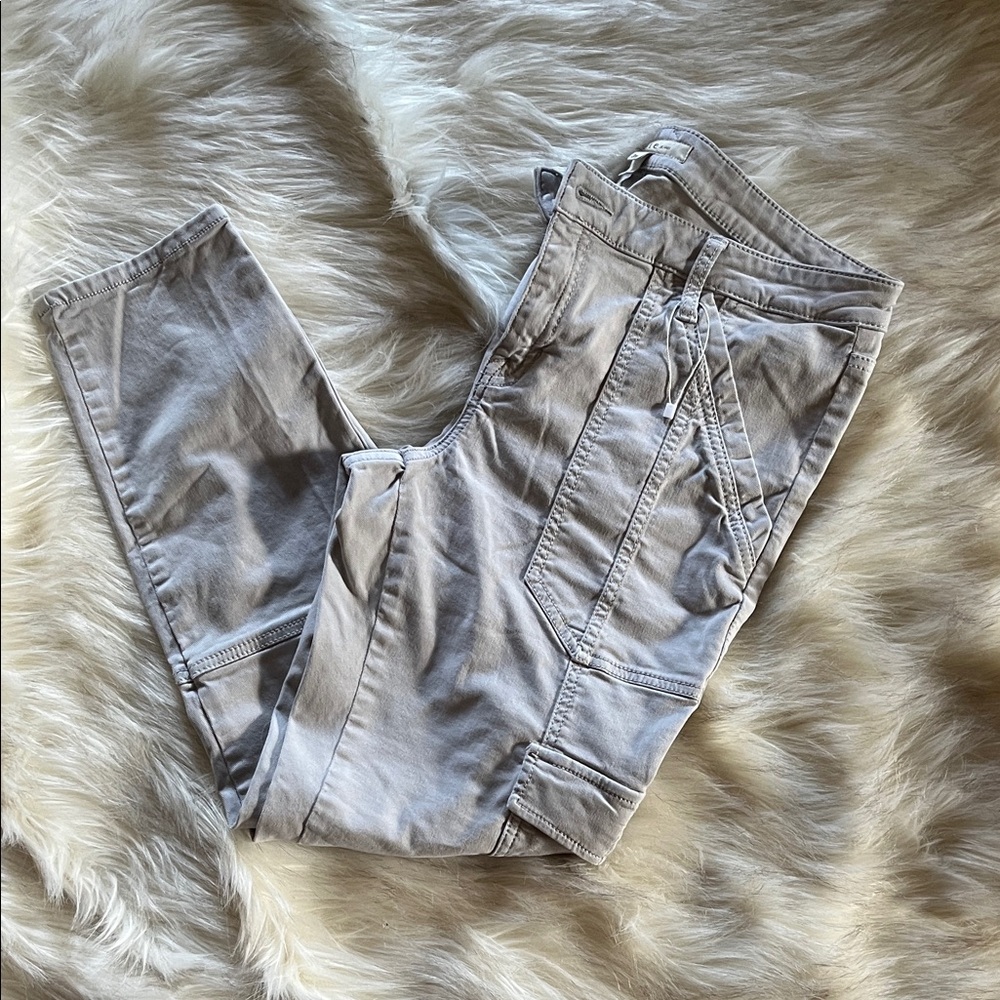 Joie Gray Cargo Jeans